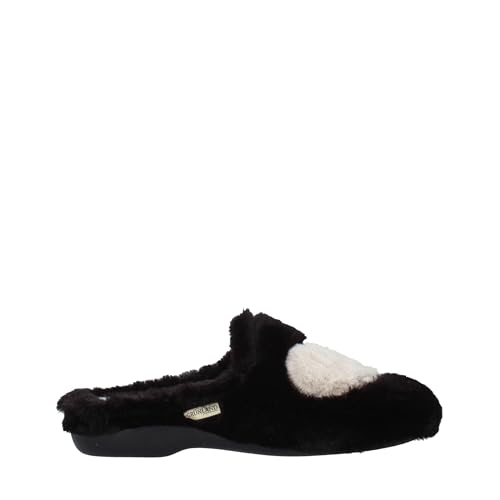 Grunland PANTOFOLA CI2089 de superbes mules d'intérieur en liège naturel et laine pure