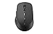 Price comparison product image Rapoo M300 Silent Wireless Mouse, Bluetooth and Wireless (2.4 GHz) via USB, Multi-Mode, 1600 DPI Silent Buttons, Dark Grey
