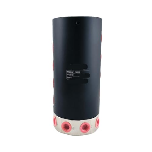 Collecteur tournant pneumatique Q8P03 à gaz pour mouvement rotatif à 360°