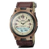Casio Databank World Timer Men's Digital Watch AW80V-5BV�y���s�A���z