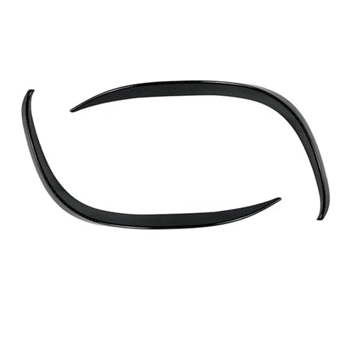 Spoiler de pare-choc avant noir pour Mercedes Classe C W205 S205 2018-2021