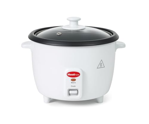 Arrocera Eléctrica MaxellPower 0,6L (3-4 Personas) – 350W – Función Cocinar y Mantener...