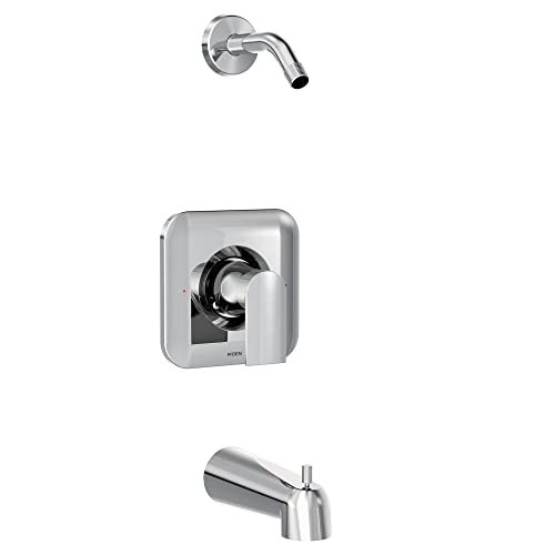 Moen Genta Lx Chrome Posi-Temp One-Handle Tub/Shower Trim Valve Without Showerhead, T2473Nh #TOP25