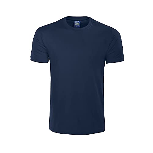 T-shirt homme bleu marine taille M - Haut stretch col rond été