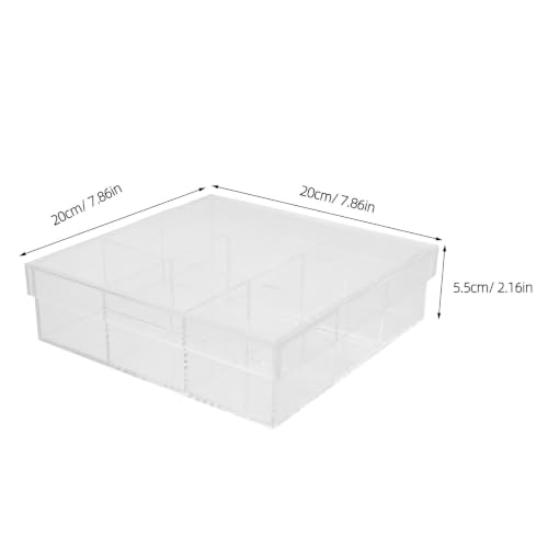 Caja para bolas de secadora en estantes de lavandería estéticos 2