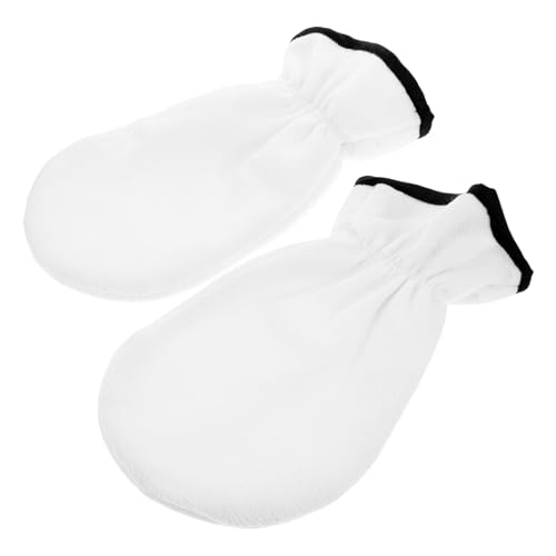 FOMIYES 1 Par Guantes térmicos de cera para manos guantes hidratantes alimentador de vacío guantes antideslizantes guantes de algodon guantes de cera Cubremanos con cera caliente poliéster