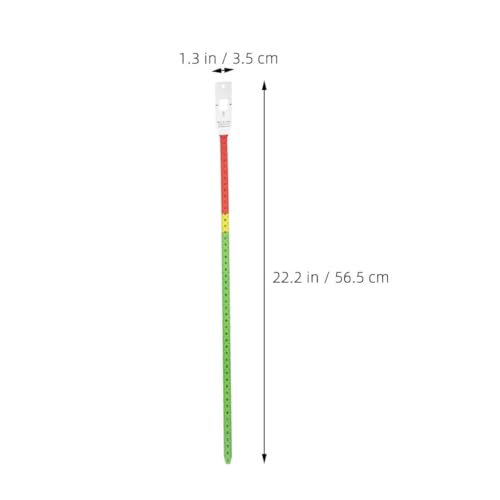 Cinta métrica para circunferencia 56.5 cm 2 piezas miniatura 2