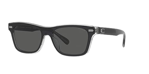 Image of Coach mens Hc8371u Universal Fit Square Sunglasses