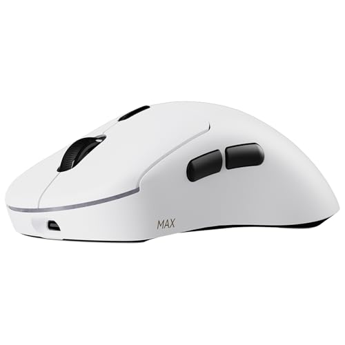 Image of Rapoo VT3 MAX Gen-2 Wireless Gaming Mouse, True 8K Wireless Polling Rate, 53g Lightweight, Up to 750 Hr Battery, Nordic nRF54L15 MCU, 120-Million Optical Switch, 10 Programmable Buttons, Macro Enabled