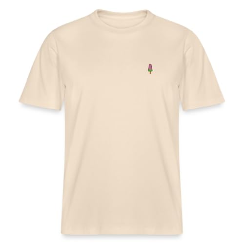 T-shirt broderie popsicles coton biologique haut de gamme