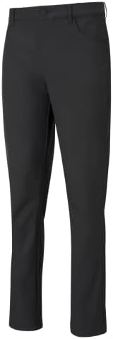 PUMA mens Jackpot 5-pocket 2.0 Golf Pants, Puma Black, 32W x 30L US