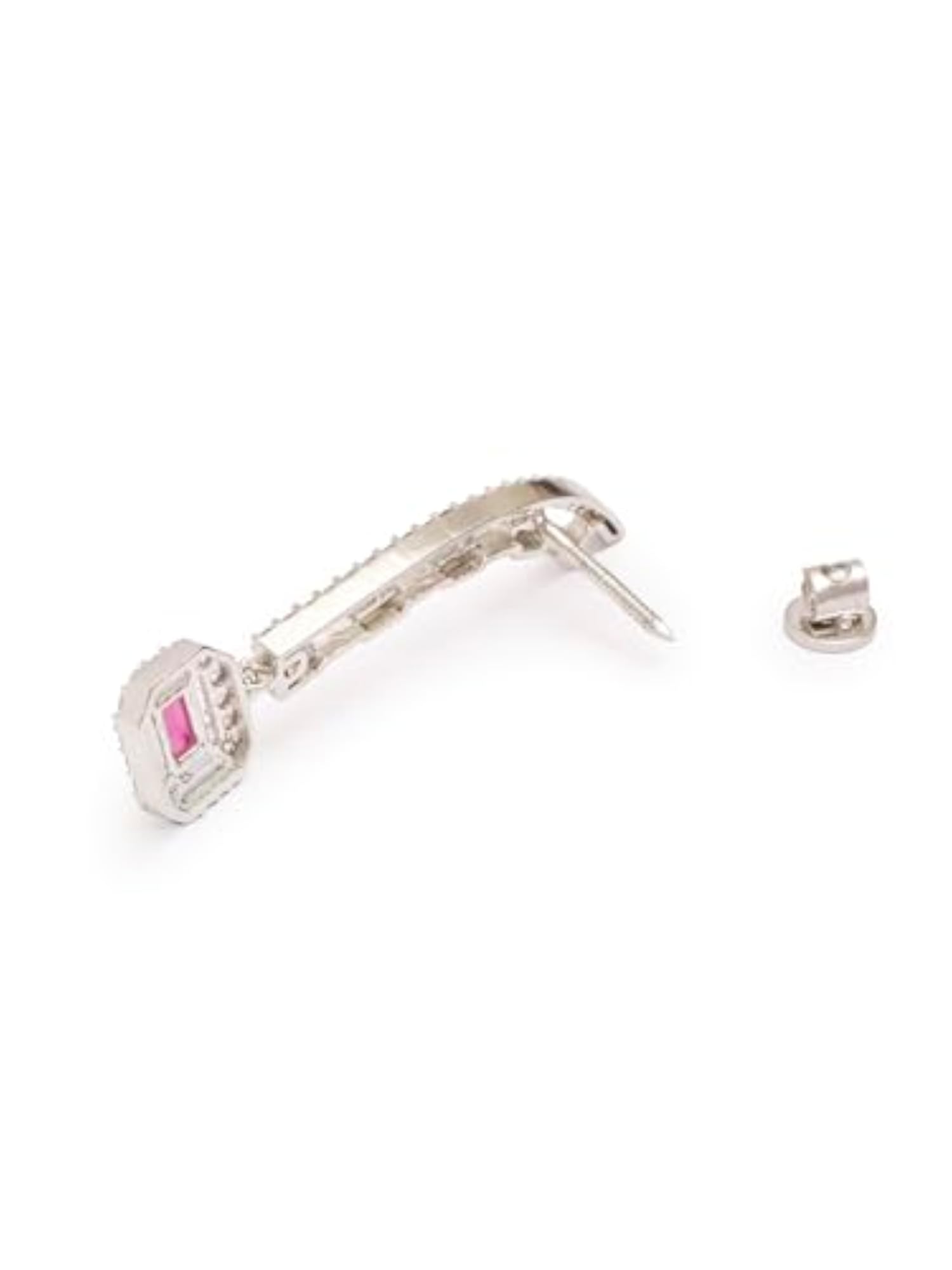 Baguette-Wrap Ruby Choker Set, Elegant Design