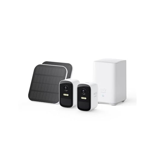 eufy Security eufyCam 2C 2-Kamera-Set, Solarpanel, Überwachungskamera Aussen Solar, HomeKit-kompatibel, 1080p HD, IP67-Wetterfest, Nachtsicht, Ohne monatliche Gebühren
