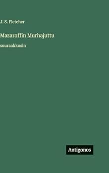 Hardcover Mazaroffin Murhajuttu: suuraakkosin [Finnish] Book