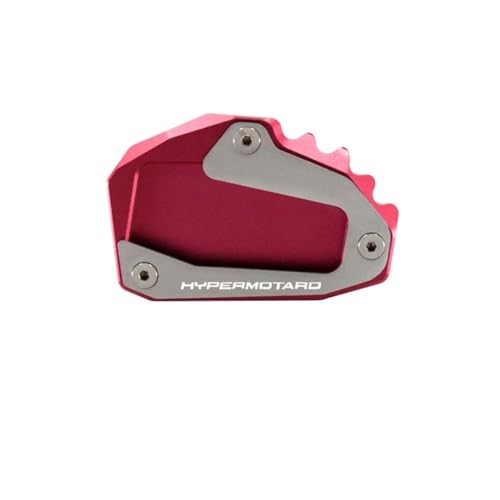 Extension de béquille latérale moto CNC en aluminium usiné pour Hypermotard 796