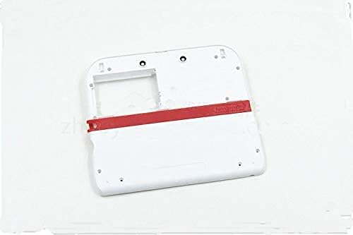 Bottom Shell Cover Case Housing Case for 2DS Replacement (White Red)