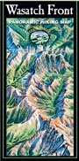 Wasatch Front Illustrated Hiking Map