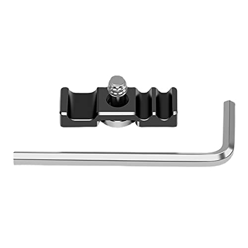 AngelReally Camera Lock Clamp and Protector - Aluminum Alloy Tether DSLR Cable Lock Clip for Most DSLR Cameras