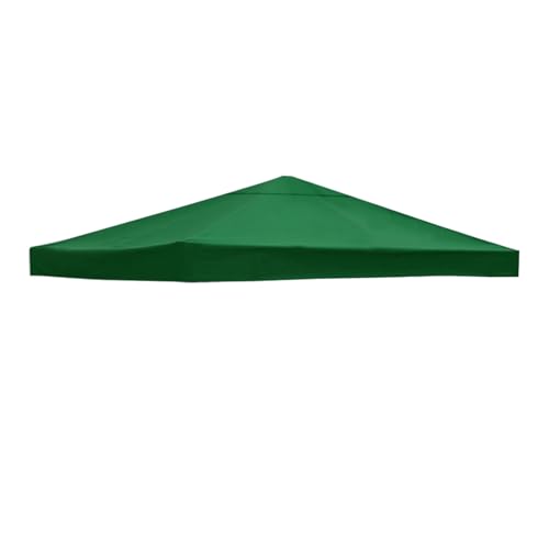 Image of Greenbay 1-Tier Replacement Top Fabric for 3x3m Gazebo Pavilion Roof Canopy Green