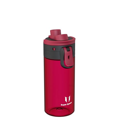 Super Sparrow Borraccia Bambini - 500ml - Bottiglia Senza BPA, a Prova di Perdite - Borracce TouchGulp Flusso Rapido Con Un Clic per Scuola, Sportiva, Palestra