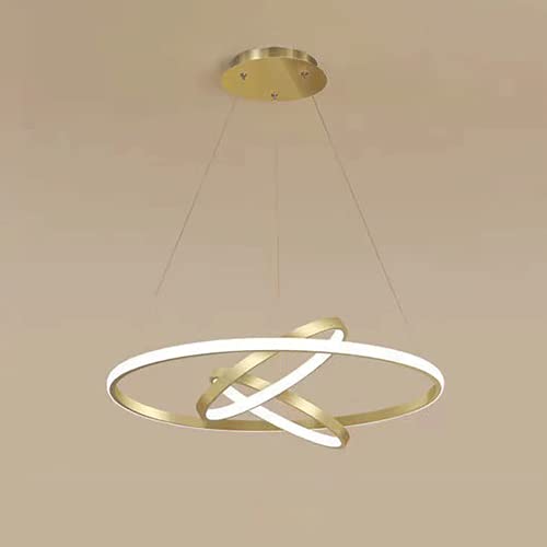 Lustres à 3 Anneaux pour salle à manger et salon design LED 60W