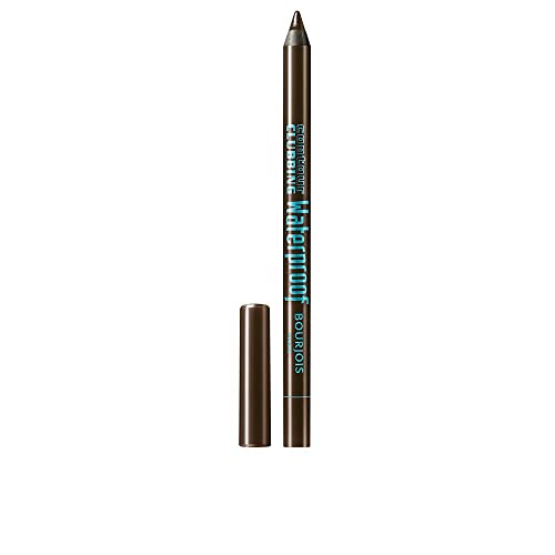 Bourjois Paris Contour Clubbing Crayon Yeux Waterproof, Texture Coulissante et Doux - All the way Brown