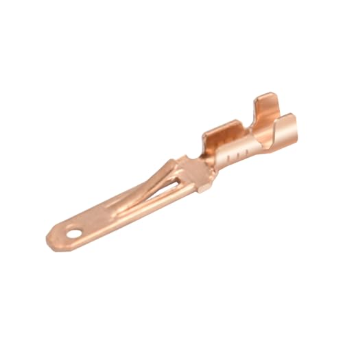 Heschen - Heschen 100 Stück 2,8 mm unisolierte Crimpkabelschuhe männlich