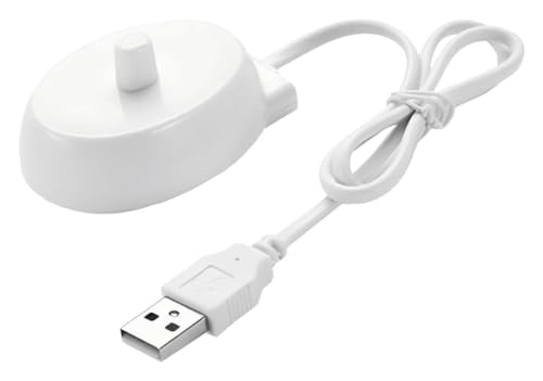 For cargador de cepillo de dientes eléctrico Oral B 3757, adaptador de corriente tipo USB de 5V for for cepillos de dientes Oral B, de 3,2 pies