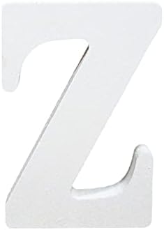 CUTUDU Alphabet Decorations Wooden 26 A-Z Letters Wall Children Baby Name Girls Bedroom Wedding Brithday Party Home Symbol Decor (B)