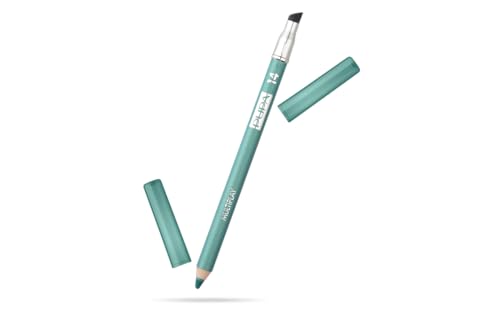 Pupa Matita Occhi Multiplay Water Green - Triplo Uso Eyeliner, Ombretto e Kajal - Adatta per Occhi sensibili e Lenti a contatto (Colore 14 Water Green) Formato 1,2 g