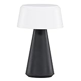 Dimensions : D. 15 x H. 23 cm Paris Prix Lampe à Poser d\'Extérieur LED Stratford 23cm Noir