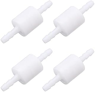 4Pcs 4mm One Way Check Valve One-Way Air Water Gas Check Valve Plastic One Way Non Return Check Valve for Water Treatment Air Purification