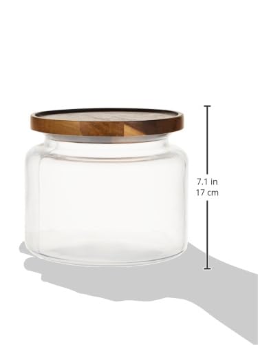 Anchor Hocking Montana Jar w/ Acacia Lid, 64oz - Image 4