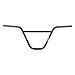Alienation DimeBars 2pc Raw 22.2 30in 10in Rise 11Â¬âˆžBackSweep/Up 2Â¬âˆž Chromoly BMX