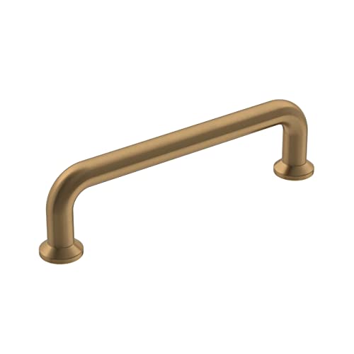 Amerock | Cabinet Pull | Champagne Bronze | 3-3/4 inch (96 mm) Center-to-Center | Factor | 1 Pack | Drawer Pull | Cabinet Handle | Cabinet Hardware