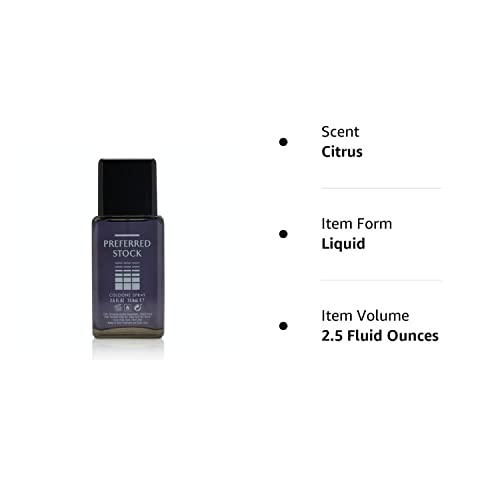 Stetson Preferred Stock Cologne Spray For Men By Stetson 2.5 Fluid Ounce Spray Bottle A Sophisticated Blend Of Sandalwood, Vetiver & Citrus #TOP6