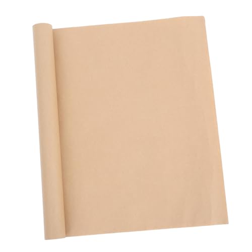 Gadpiparty Brown Wrapping Paper Roll for Craft Floral Bouquet Wrapping Vintage Art Large Paper Roll for Packing Shipping Table Covering