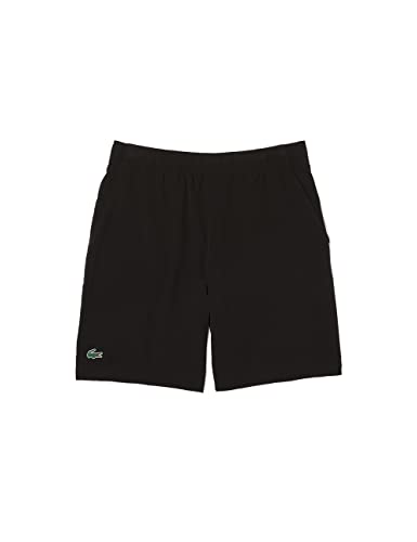 Lacoste Herren Gh6961 Klassische Shorts, Schwarz/Weiß, X-Small