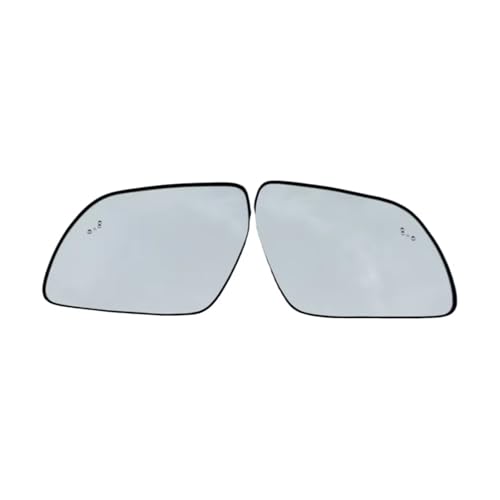 Verre de rétroviseur chauffant avec miroir d'angle mort intégré