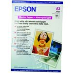 C13S041261 Epson Lot de 50 feuilles de papier d\'impression mat 167 g/m² - Format A3-310 x 19 mm - 1,38 kg