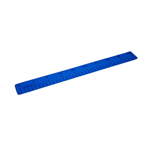 SeaDek 4" x 36" 3mm Fish Ruler w/Laser SD Logo - Bimini Blue
