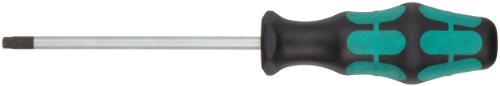 Wera 367 BO TX30 x 4-9/16in Kraftform Plus Torx BO tamper-resistant screwdriver, TX30 x 4-9/16 in.