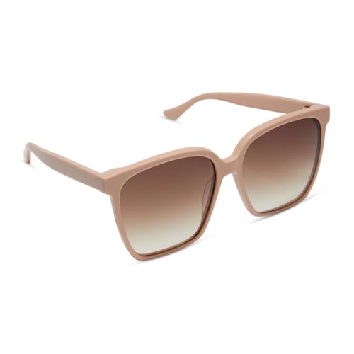 DIFF Iconica Naomi Designer Oversized Square Sunglasses for Women UV400 Polarized