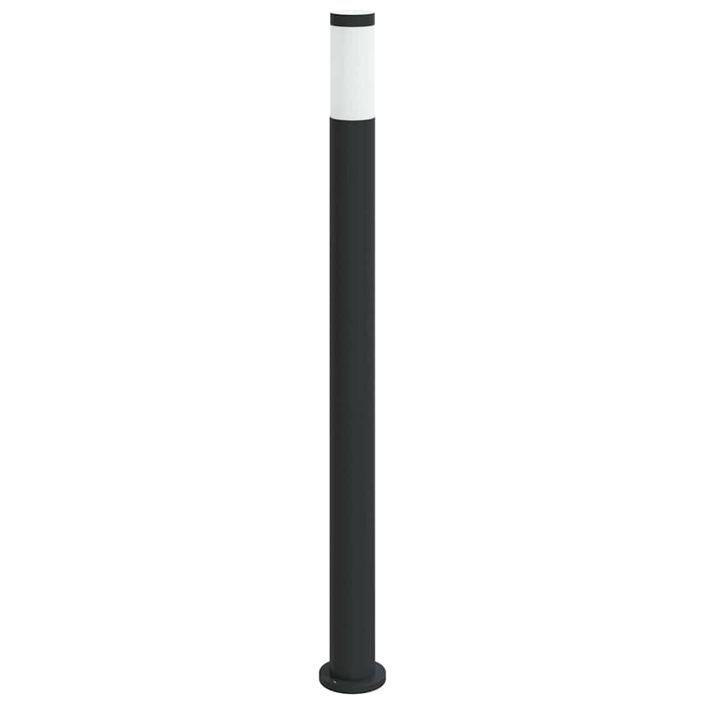 Zewnętrzny słupek świetlny 110 cm ze stali nierdzewnej IP44 z czujnikiem