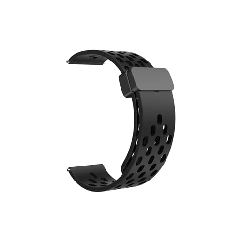 Bracelet sport respirant Huawei GT5 41mm silicone magnétique 22mm agate