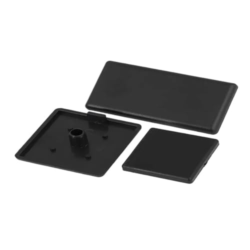 Embout en profilé d'aluminium 4545 en plastique noir pour protection de châssis 10 pièces