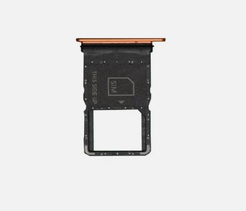 Plateau SIM Motorola RAZR 2024 orange remplace un tiroir perdu ou tordu