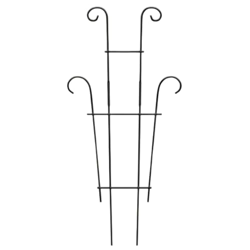 Supporto per piante in vaso, traliccio per piante rampicanti - Telaio di supporto per piante in vaso in metallo | Strumento di aiuto per l'arrampicata su piante dal design rimovibile per rose, gelsomi