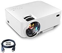 170" Portable mini Multimedia Video Projector Home Cinema Theater 1500 lumens Support USB HDMI AV SD VGA T20 White