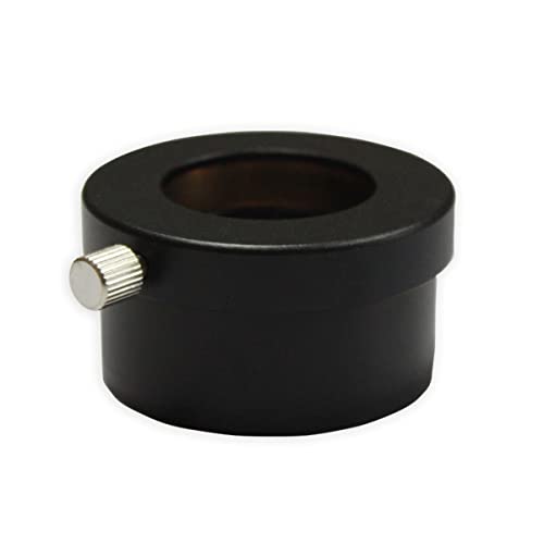 Adaptador ocular de 2 a 1,25 para usar accesorios pequeños en telescopios grandes de metal